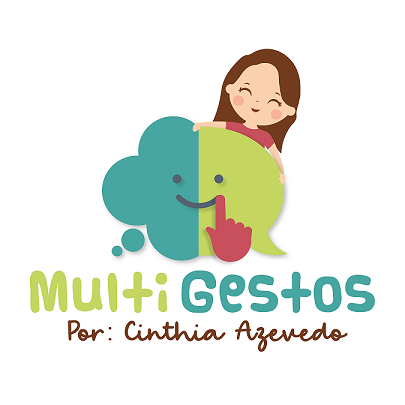 Logomarca MultiGestos Cinthia Azevedo
